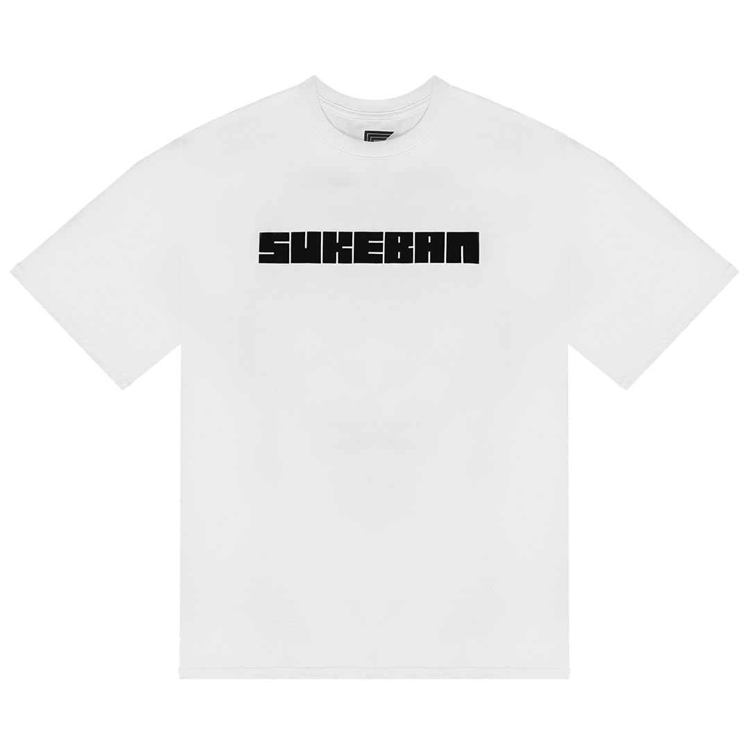 Logo Tee White