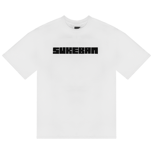 Logo Tee White