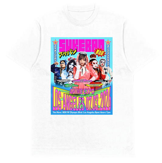 Sukeban Anime Expo 2026 Poster t-shirt
